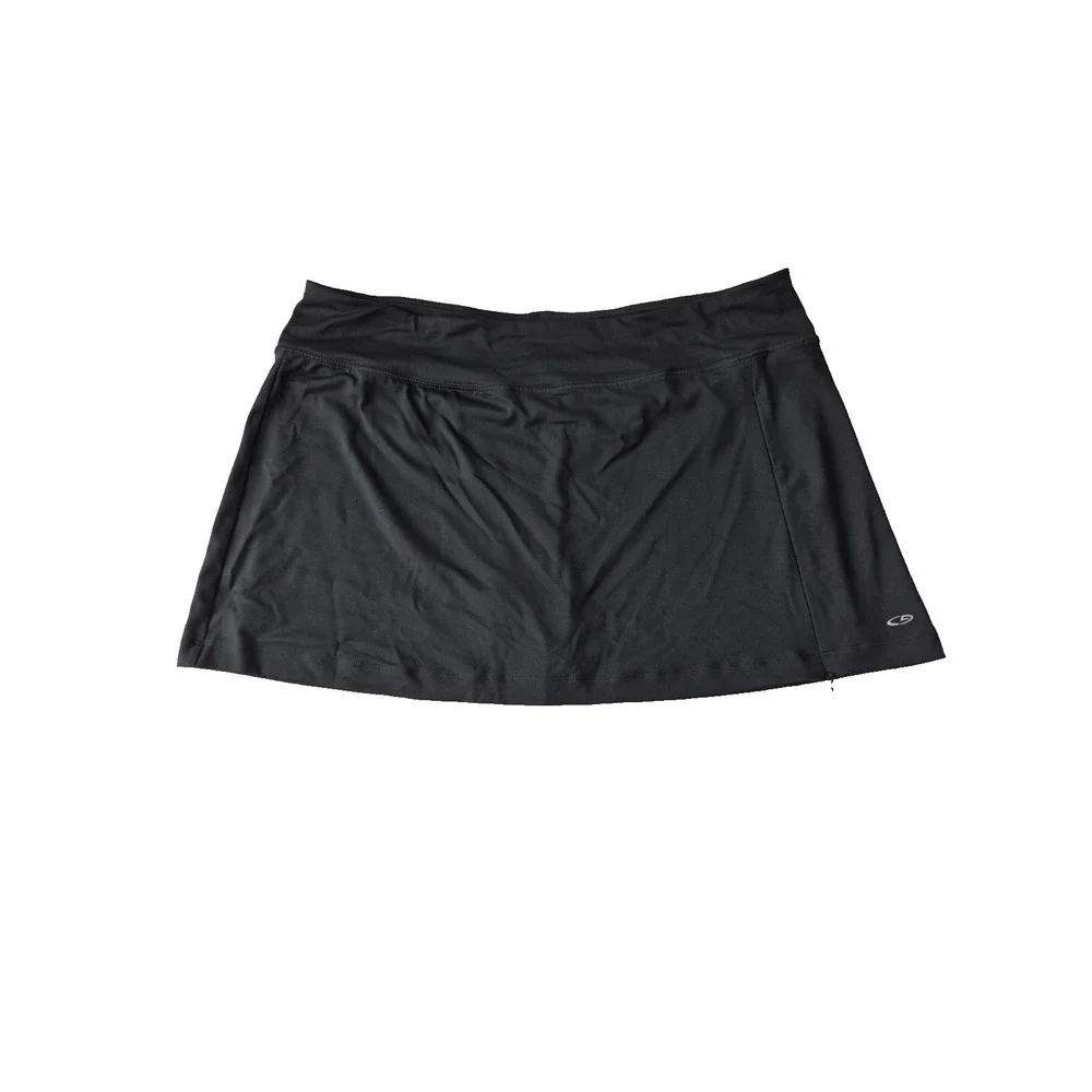 Champion C9 Athletic Skort Womens XL Black Tennis Golf Running Skirt Shorts